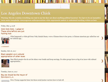 Tablet Screenshot of downtownchick.com